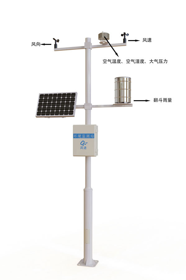 在線(xiàn)式一體化氣象站產(chǎn)品結(jié)構(gòu)圖